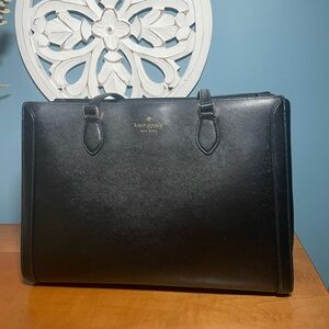 Kate spade black laptop bag